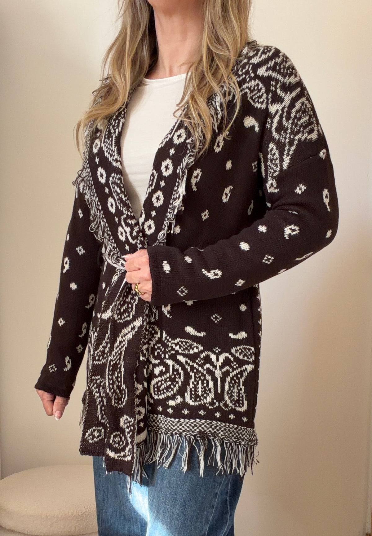 GILET BANDANA CHOCO
