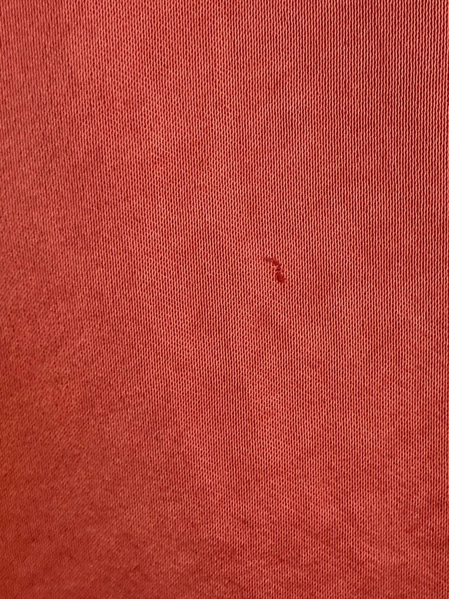 BLOUSE SOIE TERRACOTTA DÉFECTUEUSE