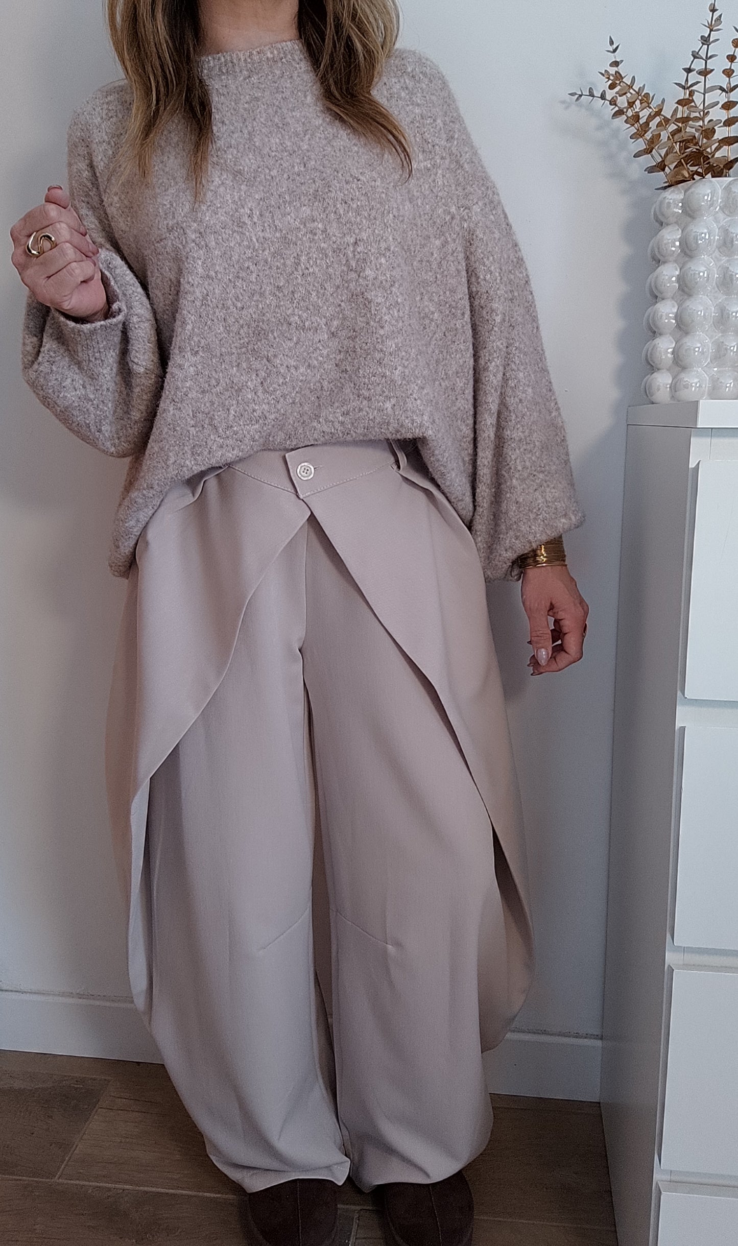 PANTALON GIANNI BEIGE