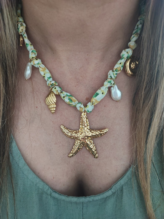 COLLIER SEA KAKI