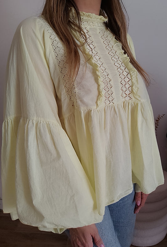 BLOUSE STELLA JAUNE