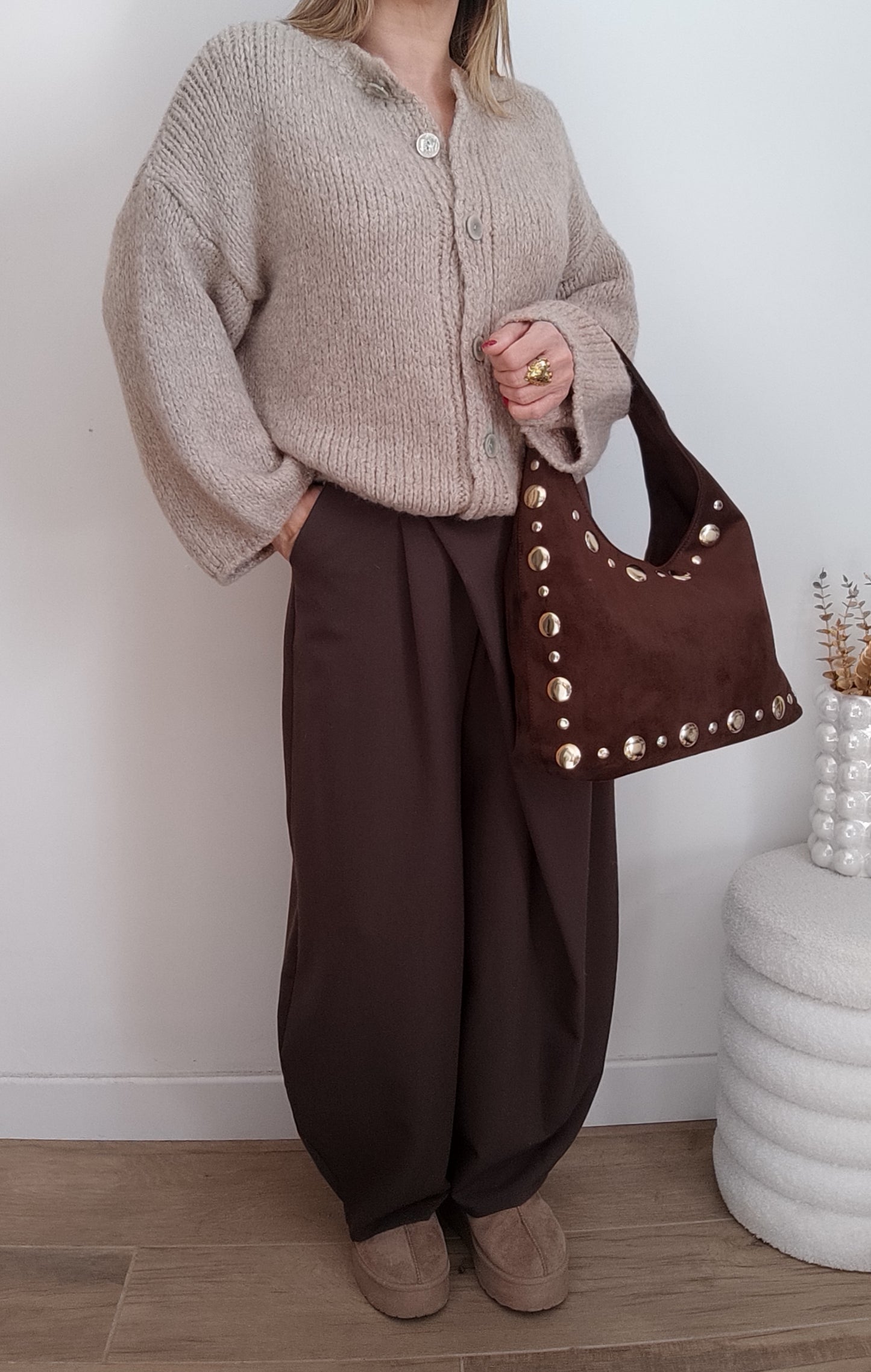 GILET SOAN BEIGE