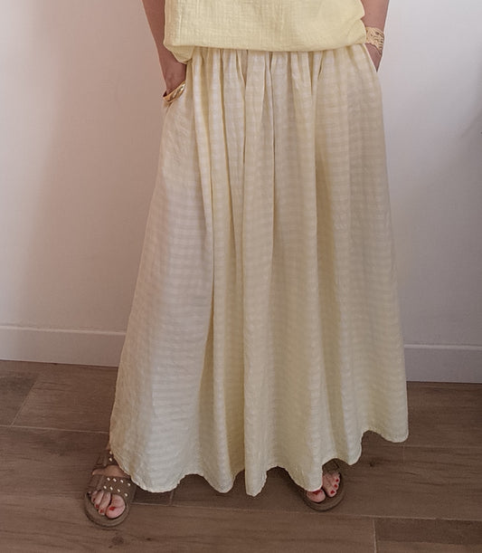 JUPE  ELINA JAUNE