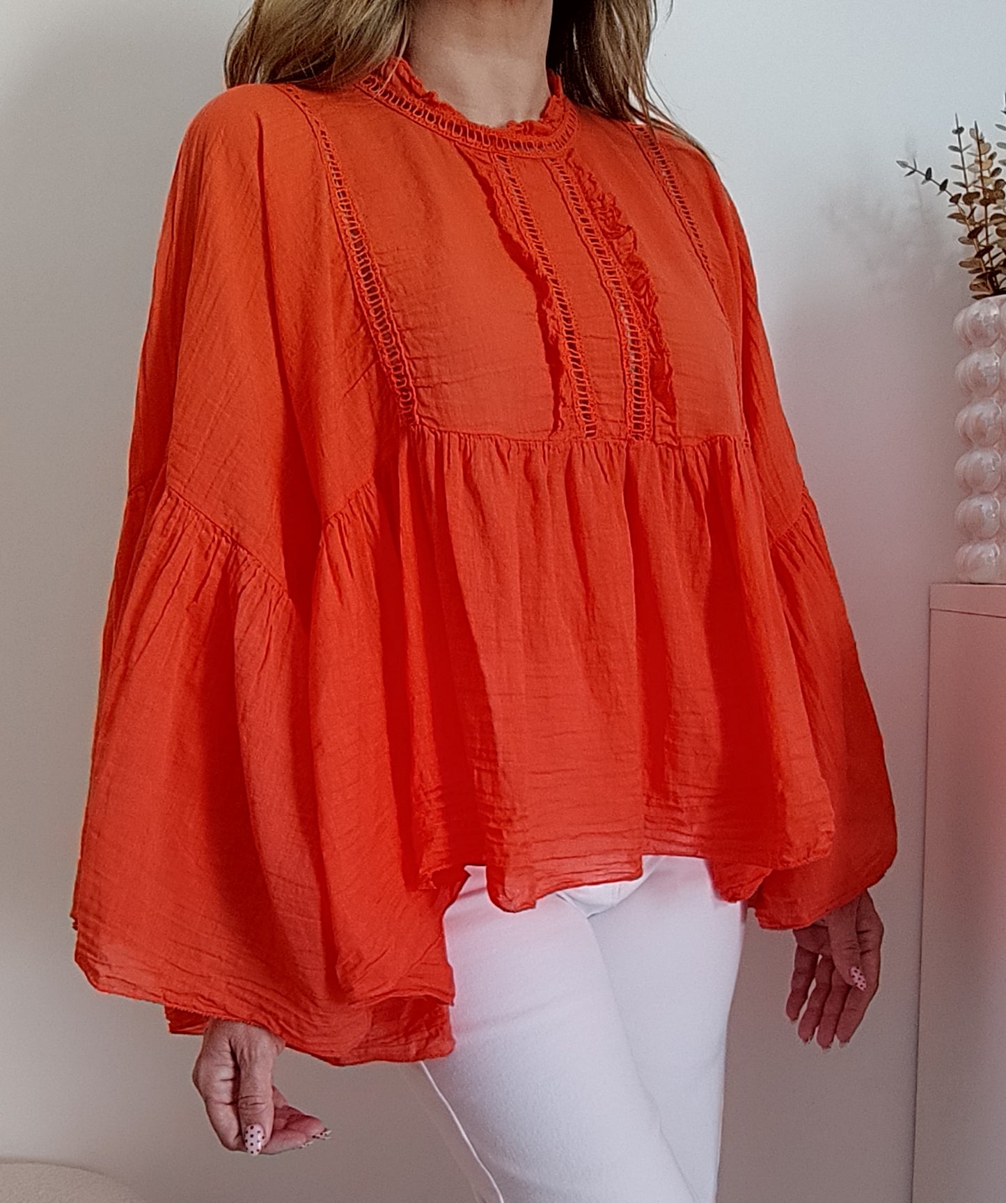 BLOUSE STELLA CORAIL