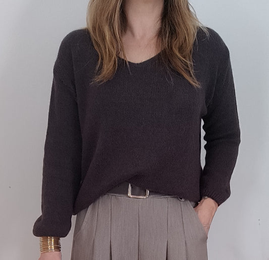 PULL LINDSAY CHOCOLAT