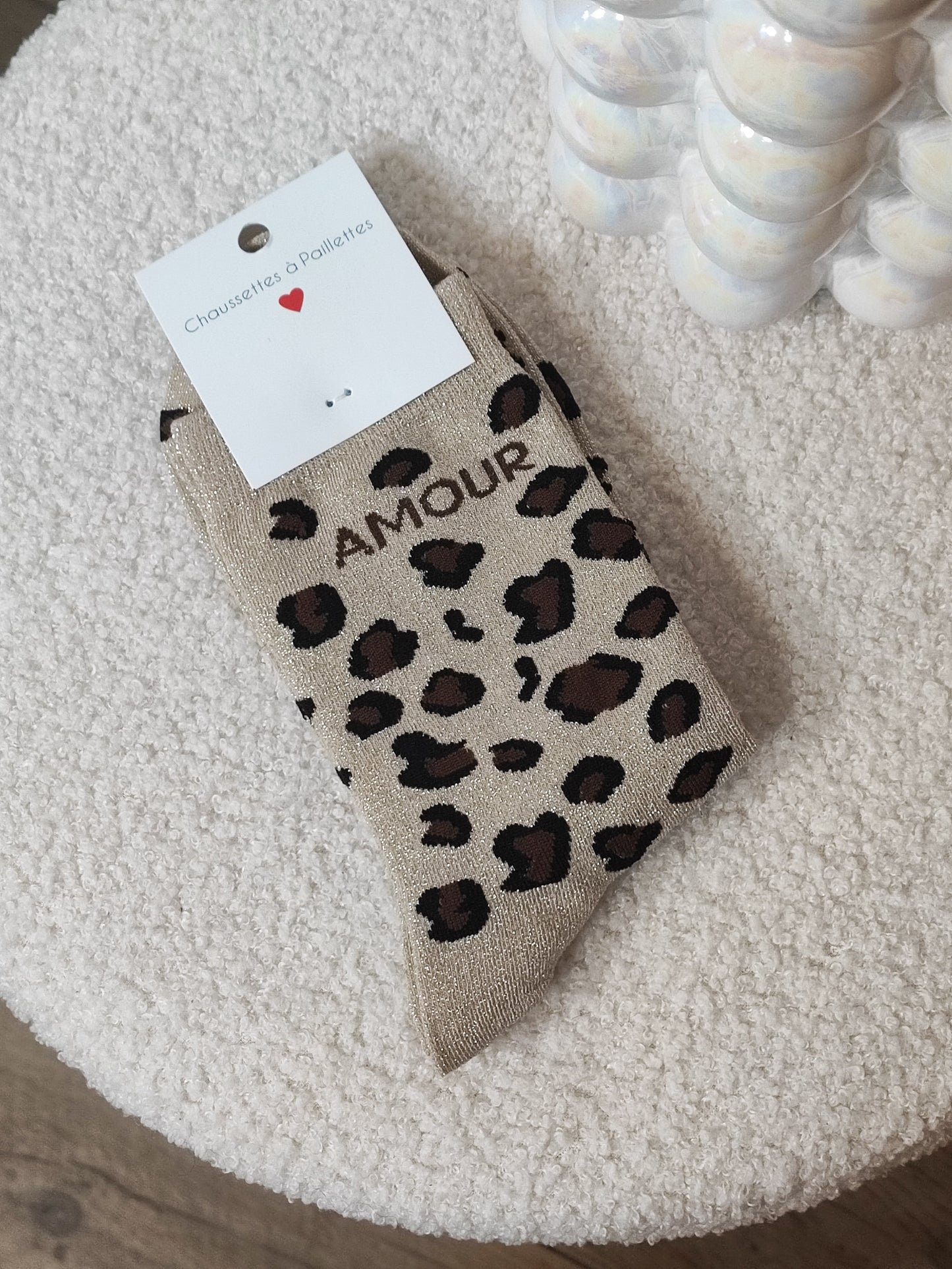 CHAUSSETTES PAILLETTES ✨