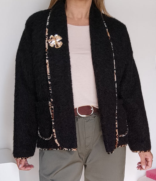 VESTE DIANE NOIRE