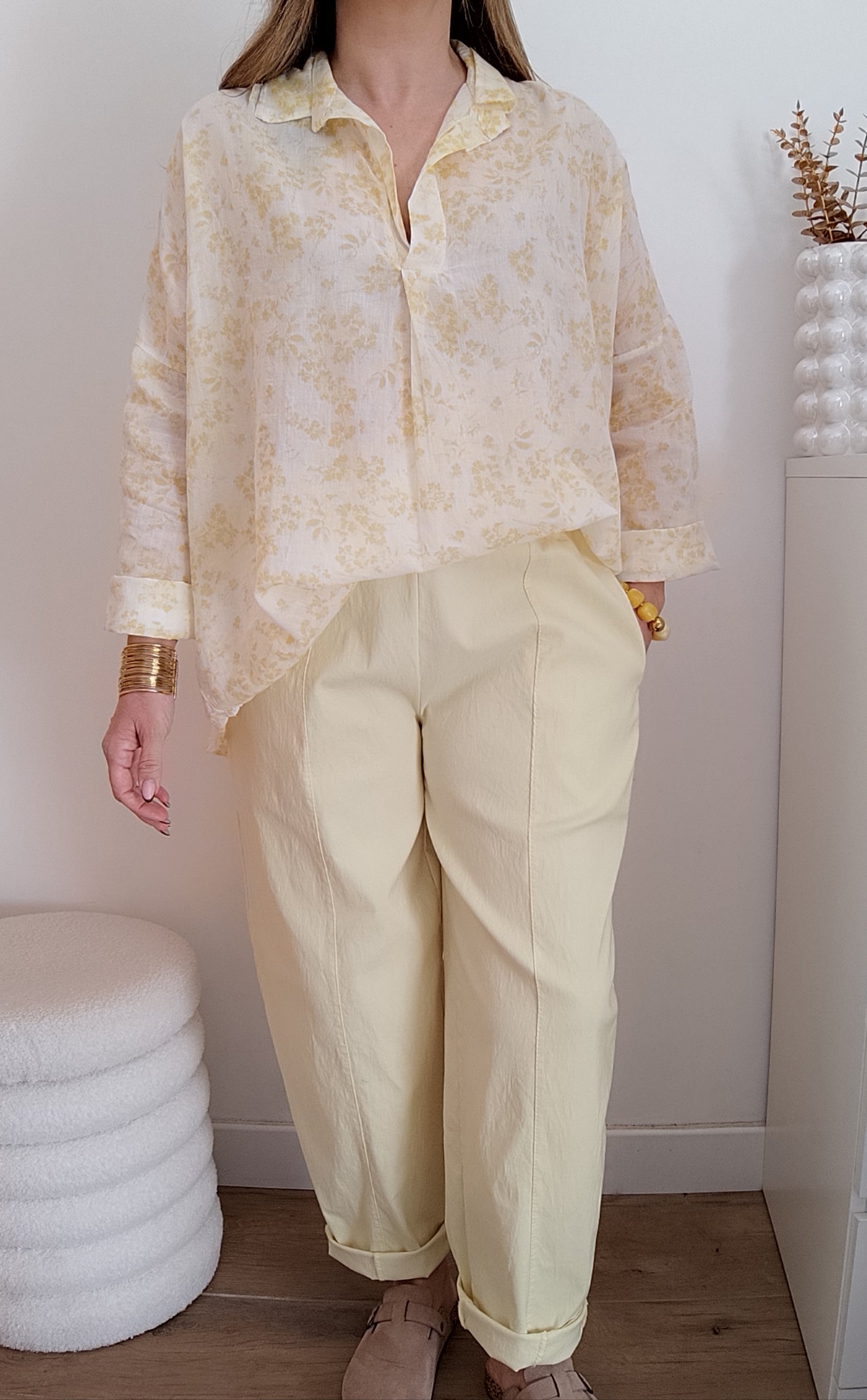 BLOUSE CATHY JAUNE