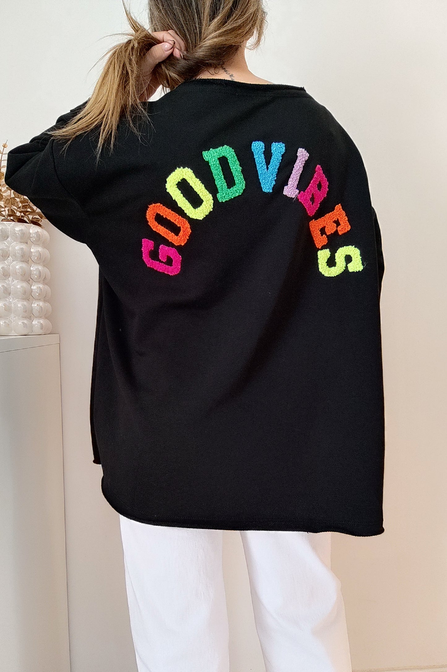 SWEAT GOOD VIBES NOIR