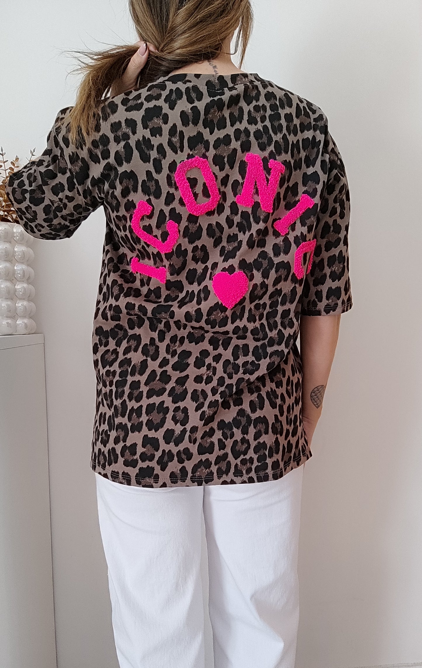 TEE-SHIRT LÉOPARD ICONIC