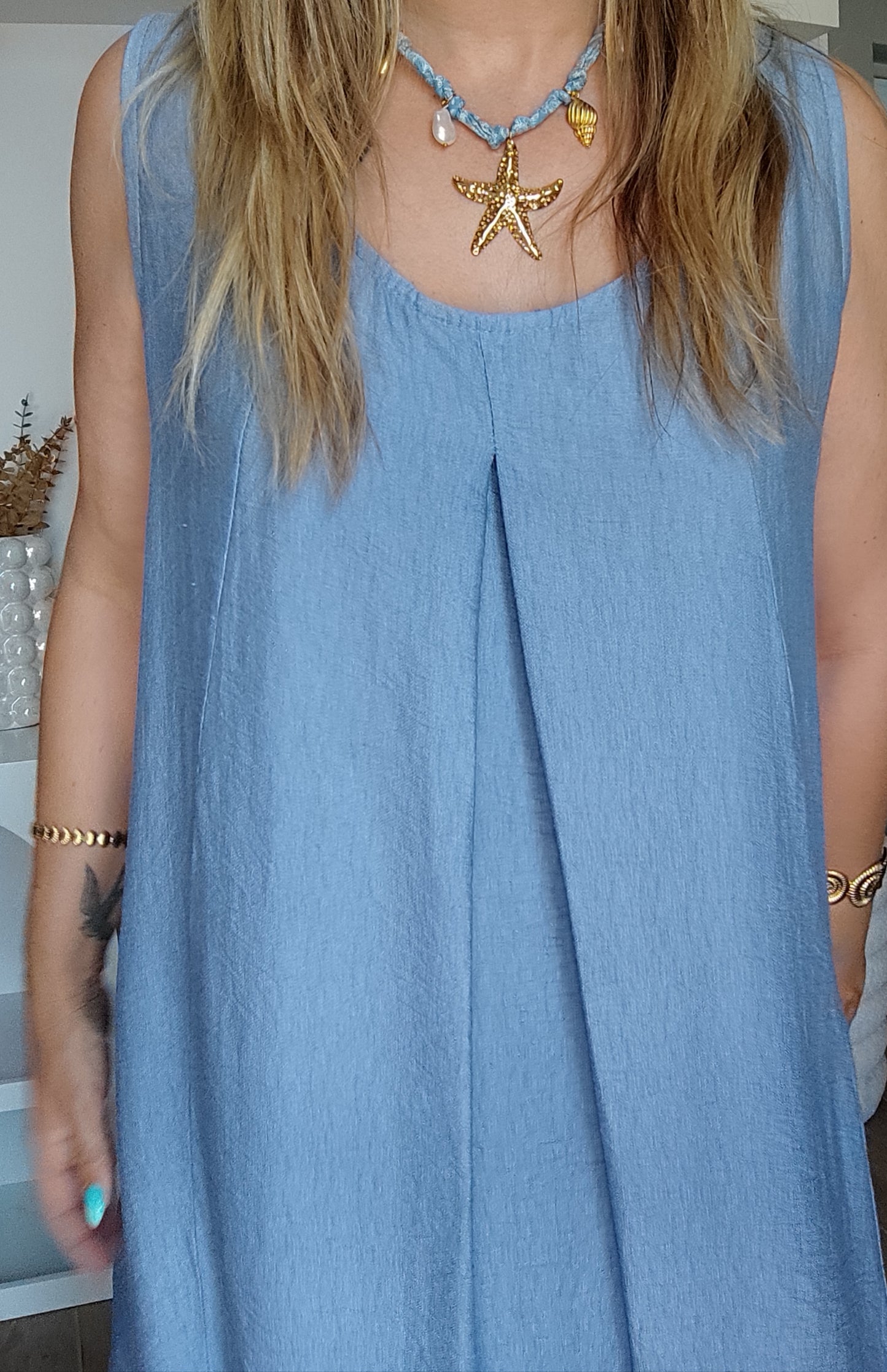 ROBE APRIL BLEUE