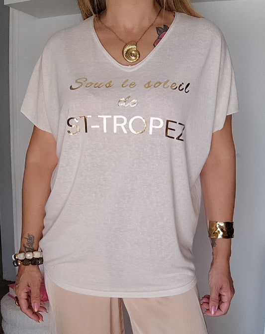 HAUT SAINT-TROPEZ BEIGE