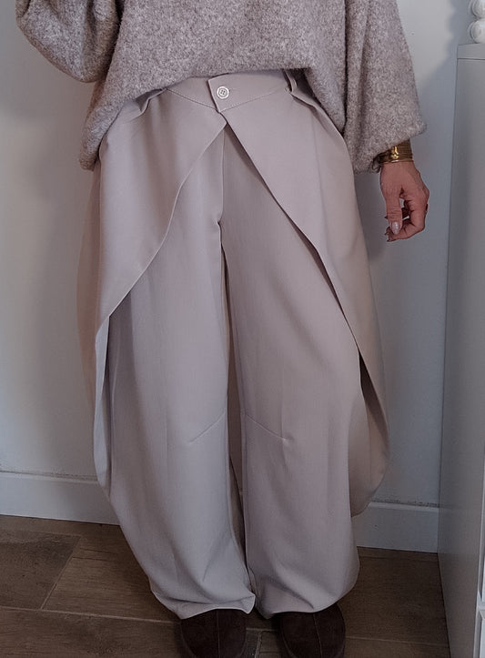 PANTALON GIANNI BEIGE