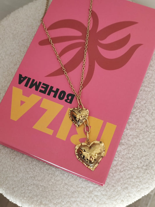 COLLIER SAUTOIR CŒUR