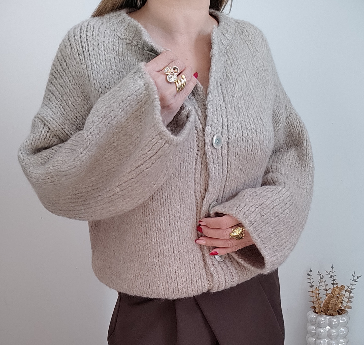 GILET SOAN BEIGE