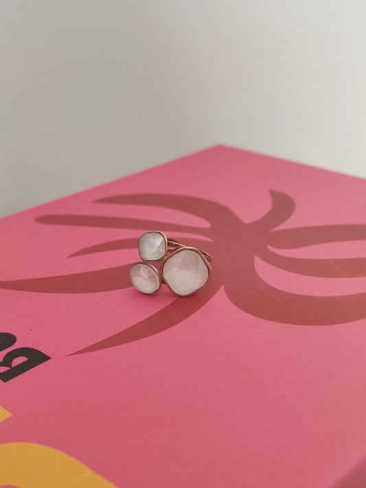 BAGUE KRISTA BLANC